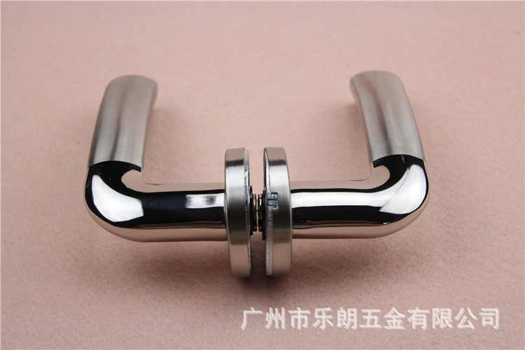 樂朗五金RST-08 不銹鋼沖壓門鎖把手