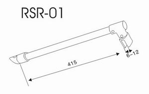 浴室玻璃通用拉桿